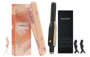 Щипцы для завивки / Утюжки для выпрямления волос RIWA, оранжевый