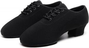 Танцевальные туфли MSMAX Jazz для девочек, костюмные сапоги из ПУ для мальчиков Hiuzylqx, черный