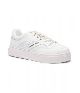 Кожаные кроссовки Armani Exchange, белый