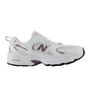 Кроссовки New Balance 530 Bungee Little Kid White Dark Ice Wine, белый
