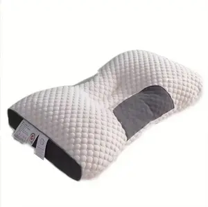 Ортопедическая подушка из пены с эффектом памяти 74 × 48 см. Регулируемая подушка для сна на боку и поддержки спины. Cool Mango