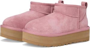 Ботинки UGG Kids Classic Ultra Mini Platform, цвет Pink Dawn