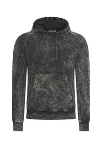 Толстовка с капюшоном стираного дизайна RUSTY NEAL, черный