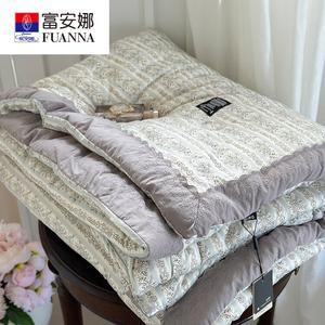 Fuanna Одеяло 200х230 см, вес 2,85 кг, французский трикотаж из хлопка, цвет Incense burner smoke