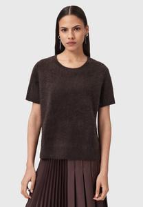 Джемпер AllSaints REBEL, Oxblood Red/Mottled Red