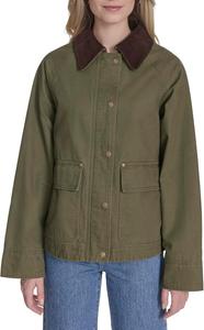 Женская короткая хлопковая куртка Levi's Barn, Olive