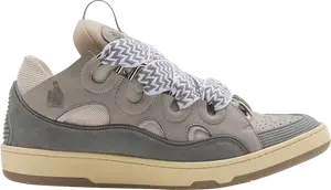 Кроссовки Lanvin Curb Sneaker 'Grey Ivory', серый