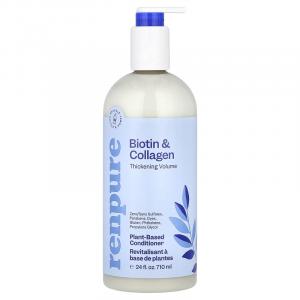 Renpure, Кондиционер на растительной основе, биотин и коллаген, 710 мл (24 жидк. унц.)