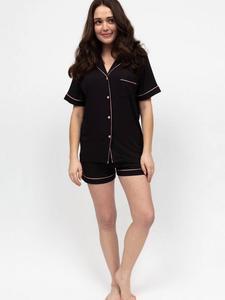 Комплект пижамы Bonnie Jersey Shorty Cyberjammies, Black