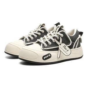 WEISHIBANGWEI Нескользящие, дышащие, увеличивающие рост низкие повседневные туфли унисекс, черные