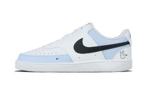 Nike Court Vision 1 Sea Salt Light Blue устойчивые к истиранию низкие кроссовки для скейтбординга Unisex Blue