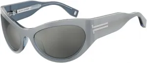 Женские солнцезащитные очки Marc Jacobs Silver Cat Eye MJ 1087/S 0YB7/T4 61, Silver