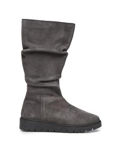 Замшевые ботинки Childrenchic Ruched Children Chic, серый