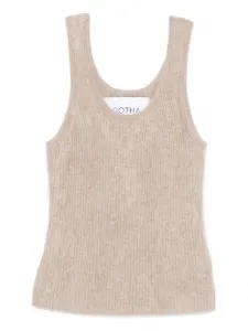 Топ с брашированной отделкой Gotha, нейтральный