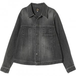 Needles Джинсовая куртка SS25, унисекс, черная