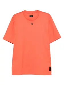 Футболка с логотипом FENDI, оранжевый