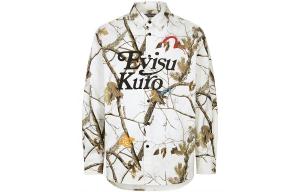 Рубашка мужская костяная белая Evisu, белый