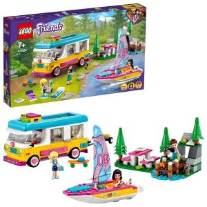 LEGO Friends — Лесной кемпер и парусная лодка (41681) БЛОКИ ПОДАРОК