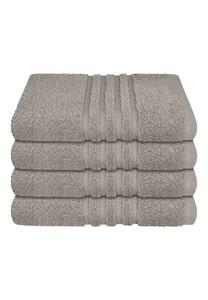 Полотенце для рук Schiess шт Milano 4-teilig, 50x1x100 см, светло-серый