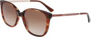 Женские прямоугольные солнцезащитные очки Anne Klein Ak7079, Mocha Horn