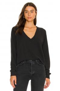 Толстовка The Great The V-Neck, цвет Almost Black