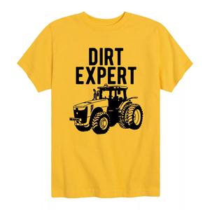 Футболка с графическим рисунком Dirt Expert Tractor для мальчиков 8–20 лет Licensed Character