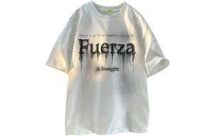 Футболка унисекс FUERZA, белый