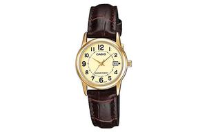 CASIO Часы Women's Standard Series Gold Watch LTP-V002GL-9B