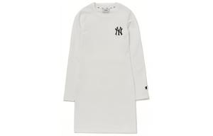 Нью-Йорк Янкиз Женское Длинное Платье Белое MLB