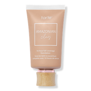 Тональный крем с амазонской глиной, обеспечивающий 16-часовое покрытие. Tarte, 46S Tan-Deep Sand (tan to deep skin with warm, golden undertones)