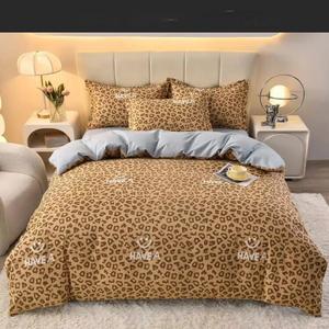 Belle Комплект постельного белья, 4 предмета, 100% хлопок, для кровати 1.5м, пододеяльник 200*230см