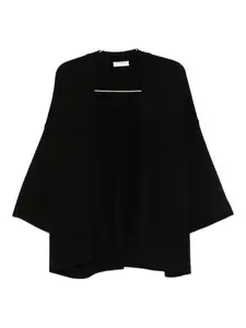 Кардиган в рубчик Majestic Filatures, черный