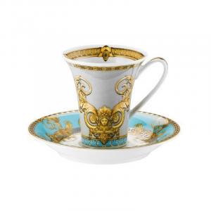 Rosenthal Versace Prestige Gala Le Bleu Чашка для эспрессо/мокко 0,09 л, 2 предм Rosenthal meets Versace, красочный