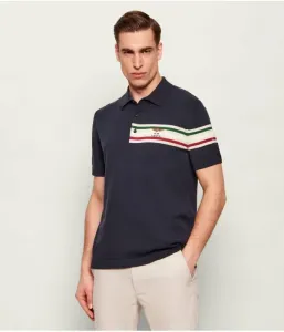 Полюс regular fit Aeronautica Militare, темно-синий