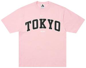 Футболка Palace x Nike Shop, розовый