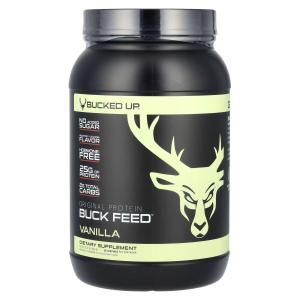 Buck Feed, Оригинальный протеин, ваниль, 33,12 унции (939 г) Bucked Up