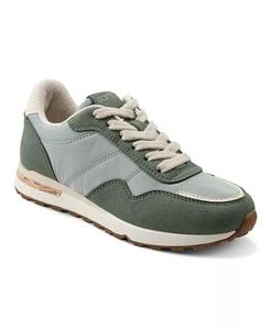 Женские повседневные кроссовки Maren на шнуровке с круглым носком Earth, зеленый