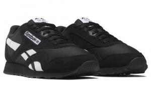 Reebok классические нейлоновые кроссовки унисекс, Black/White