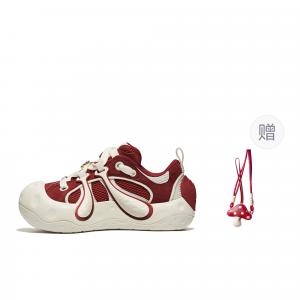 Palladium Кроссовки для скейтбординга с противоскользящим покрытием, износостойкие, унисекс, красные