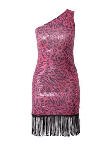 Коктейльное платье Nasty Gal, розовый