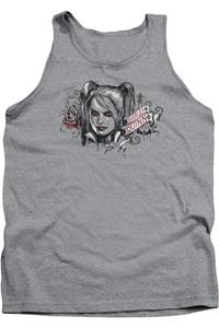 Batman Arkham Knight Hq Sketch Майка для взрослых Gildan, цвет athletic heather