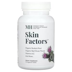Skin Factors 90 вегетарианских таблеток Michael's Naturopathic