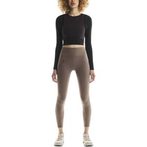 On Женские йога-штаны dark brown