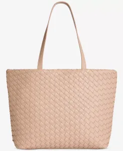Сумка-тоут плетеная Extra-Large On 34th, коричневый/бежевый