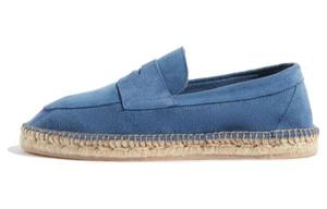 Кроссовки Suede Jute-sole Espadrilles Scarosso, синий