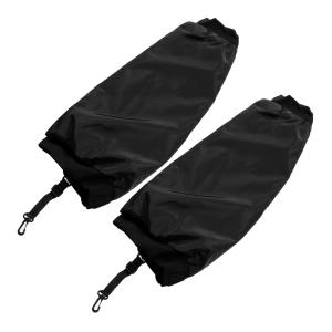 Наколенники Luxshiny (1 пара) ветрозащитные для мотоцикла, удобная защитная экипировка для езды на велосипеде, сноуборде, ударопрочные наколенники для занятий спортом на открытом воздухе и повседневной езды., Black