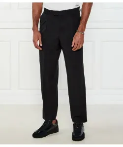 Брюки theodor252f1x Slim fit Hugo, черный
