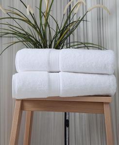 Легендарный роскошный банный набор из 2 предметов из турецкого хлопка Ozan Premium Home, белый