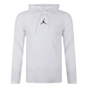 Толстовка с капюшоном air dri fit 23 alpha flying man logo белая Air Jordan, белый