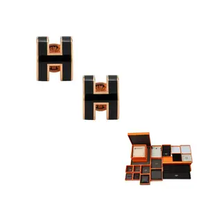 HERMES Серьги-гвоздики для женщин из розового золота